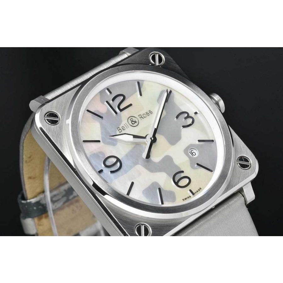 ベル&ロス ベル＆ロス BR S スチール S-64 メンズ SS/レザー クォーツ  