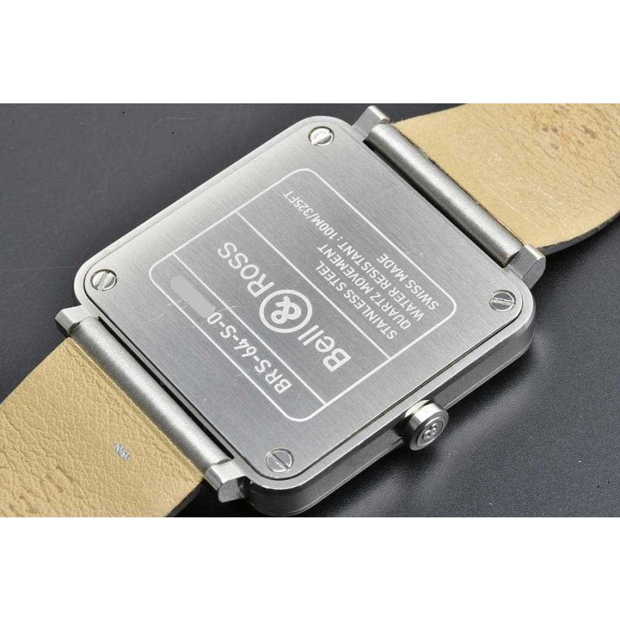 ベル&ロス ベル＆ロス BR S スチール S-64 メンズ SS/レザー クォーツ  