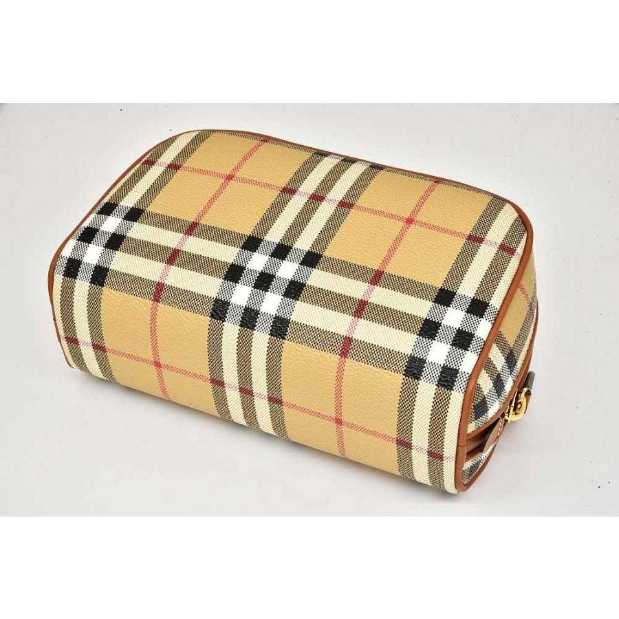 BURBERRY バーバリー スモール チェック トラベルポーチ コスメ BURBERRY バーバリー スモール チェック トラベルポーチ コスメ