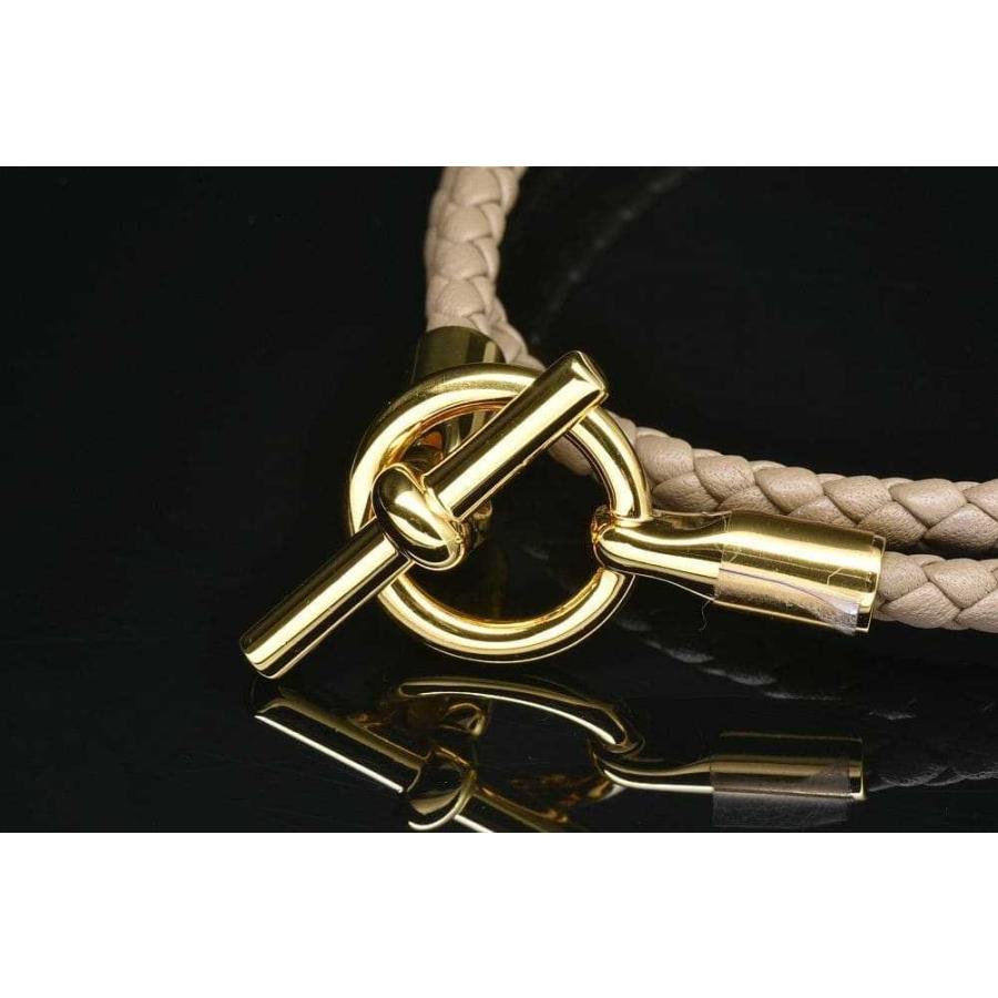 HERMES エルメス グレナン ドゥブルトゥール レザーブレスレット HERMES エルメス グレナン ドゥブルトゥール レザーブレスレット