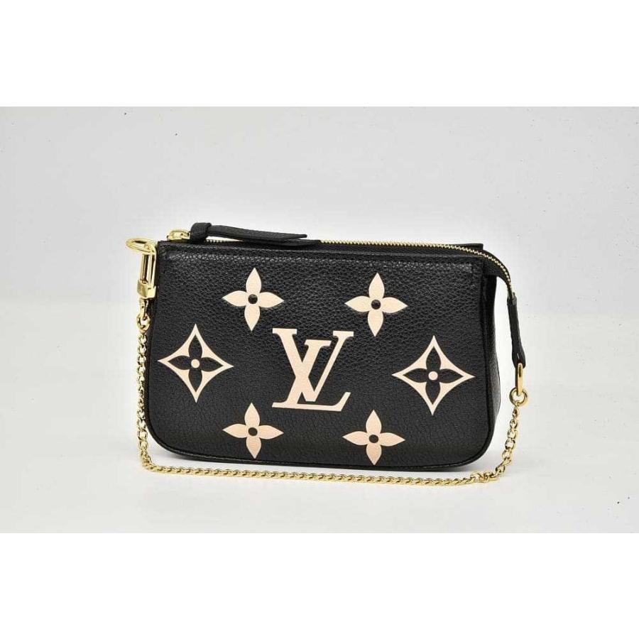 RFID 正規品 ルイヴィトン アクセソワール アンプラント バイカラー 黒 LOUIS VUITTON（ルイ・ヴィトン） ヴィトン バイカラー モノグラム