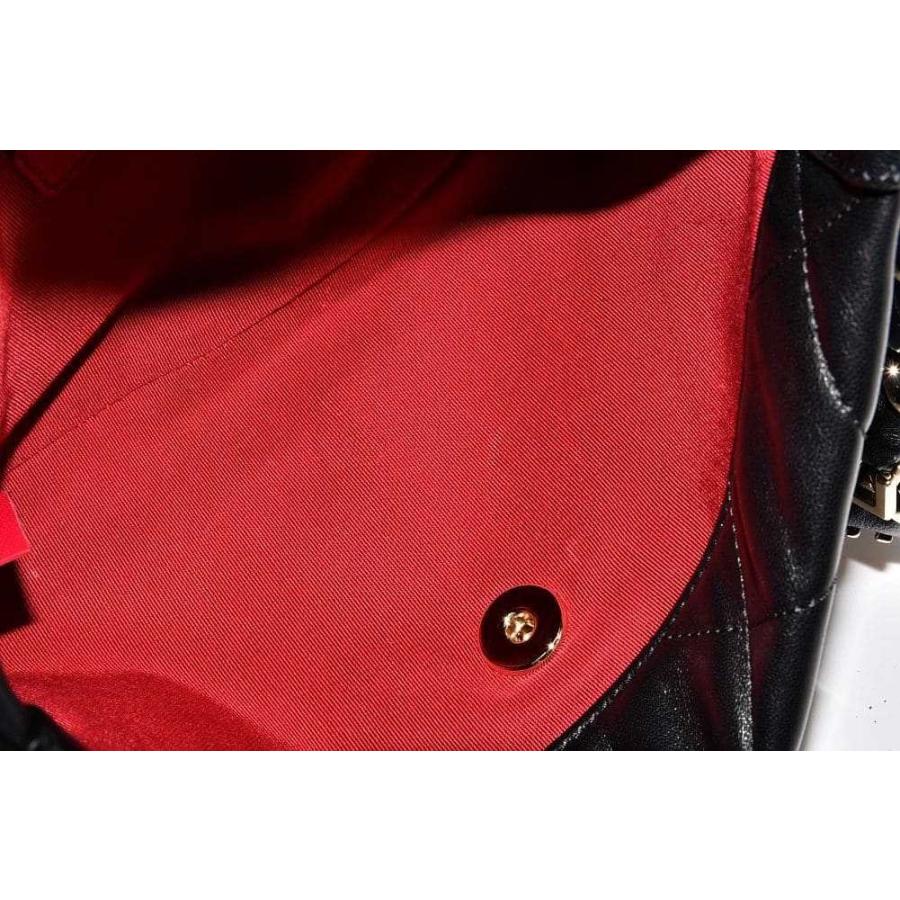 マトラッセ シャネル CHANELロゴ チェーンショルダーバッグ ラムスキン