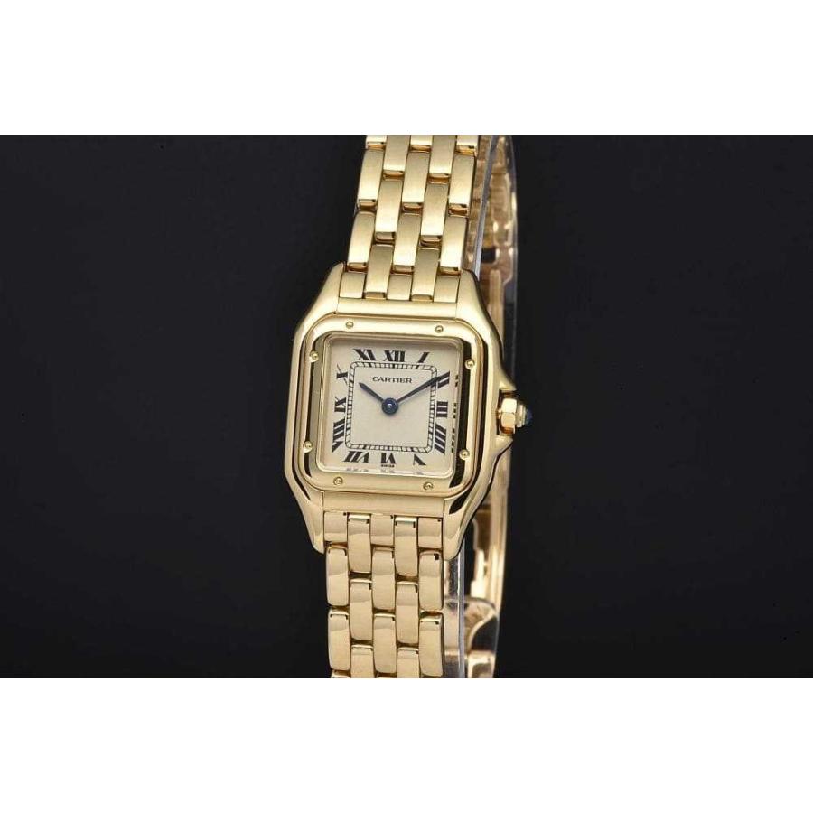 Cartier カルティエ W25022B9 パンテール ドゥ ウォッチ SM レディース  