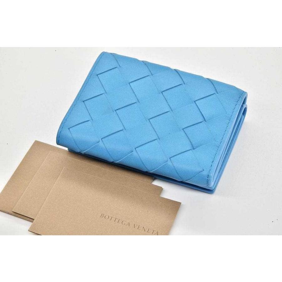 BOTTEGA VENETA（ボッテガ・ヴェネタ） イントレチャート 三つ折り財布