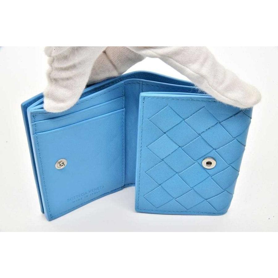 BOTTEGA VENETA（ボッテガ・ヴェネタ） イントレチャート 三つ折り財布