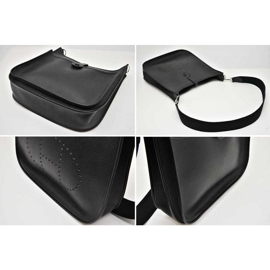 エルメス エヴリン2 ドゥー GM ショルダーバッグ ヴォーエプソン レディース HERMES 【228-59833】 HERMES - エルメス エヴリン2 ドゥー GM ショルダーバッグ ヴォー