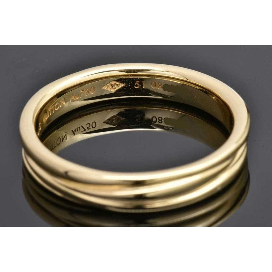 ヴィトン マリッジリング エピ K18YG イエローゴールド