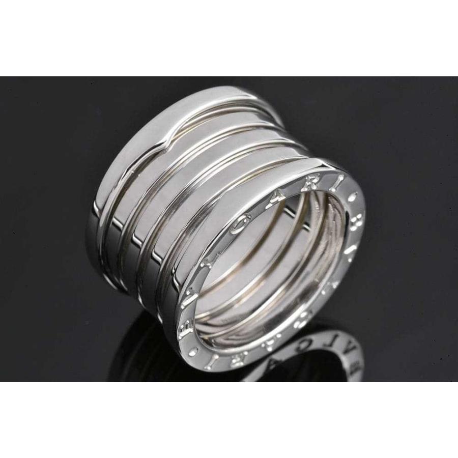 ビー・ゼロワン ブルガリ B-ZERO1 ビーゼロワン リング 5バンド K18WG  