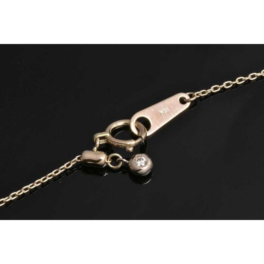 カシケイ ブラウンダイヤモンド クロスペンダント ネックレス 柏圭