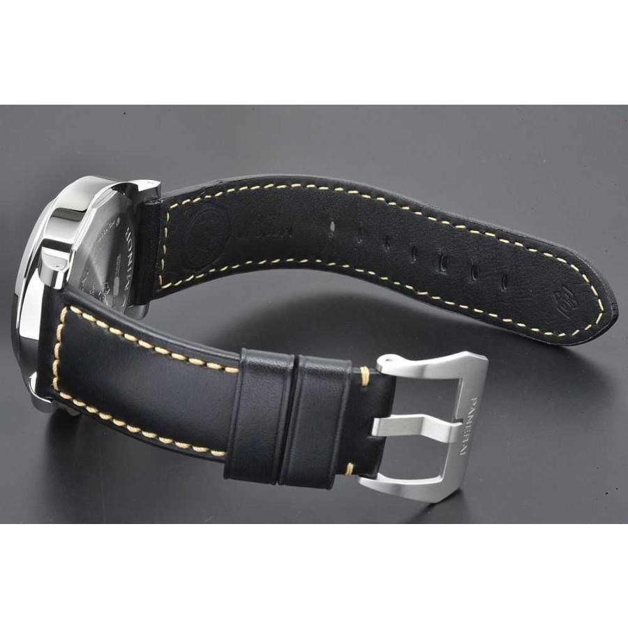 LEMINOR パネライ PAM01084 ルミノール ロゴ 44MM メンズ SS/レザー 手