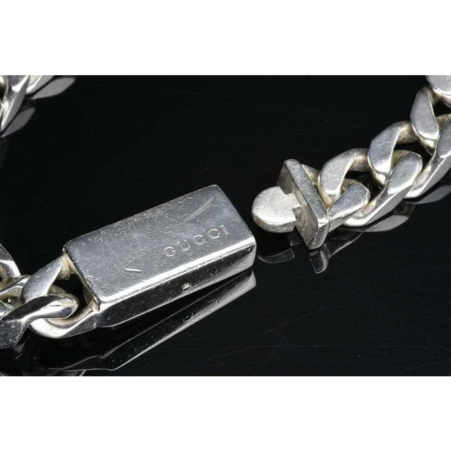 GUCCI（グッチ） グッチロゴ シルバー チェーン ブレスレット AG925