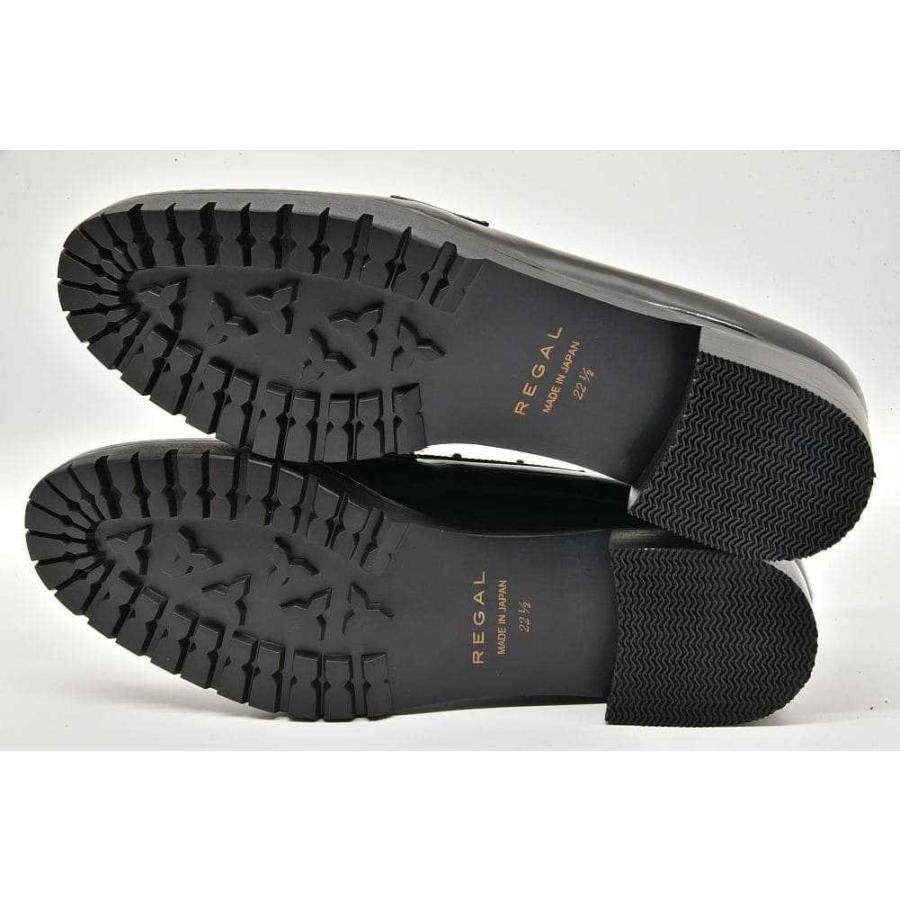 REGAL（リーガル） F50L レザースタッズ ビットローファー レディース