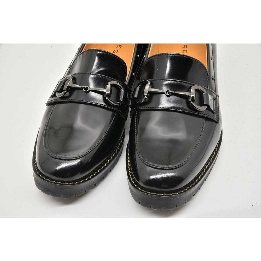 REGAL リーガル F50L レザースタッズ ビットローファー レディース