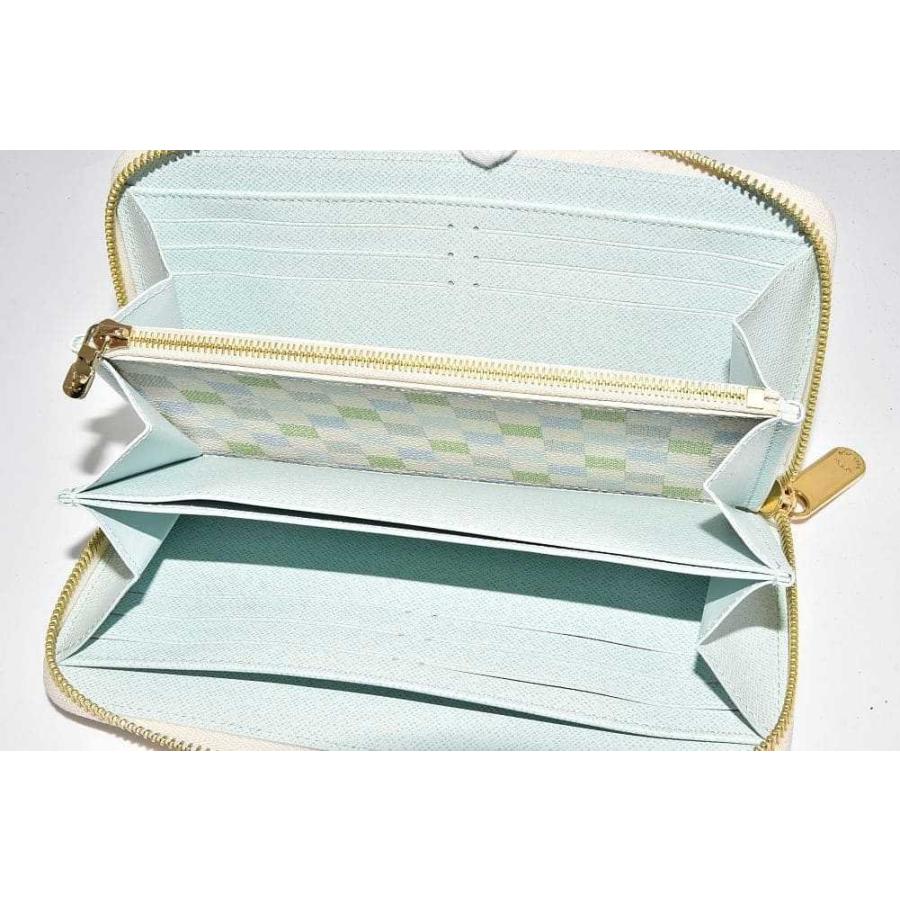 LOUIS VUITTON ヴィトン ダミエ リシャス ジッピーウォレット ラウンド  