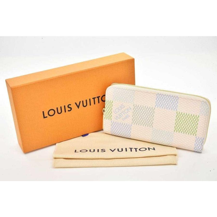LOUIS VUITTON ヴィトン ダミエ リシャス ジッピーウォレット ラウンド  