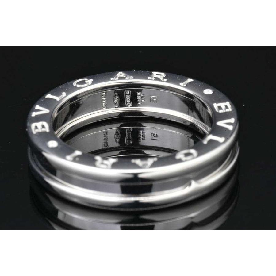 ビー・ゼロワン ブルガリ B-ZERO1 ビーゼロワン リング 1バンド K18WG 