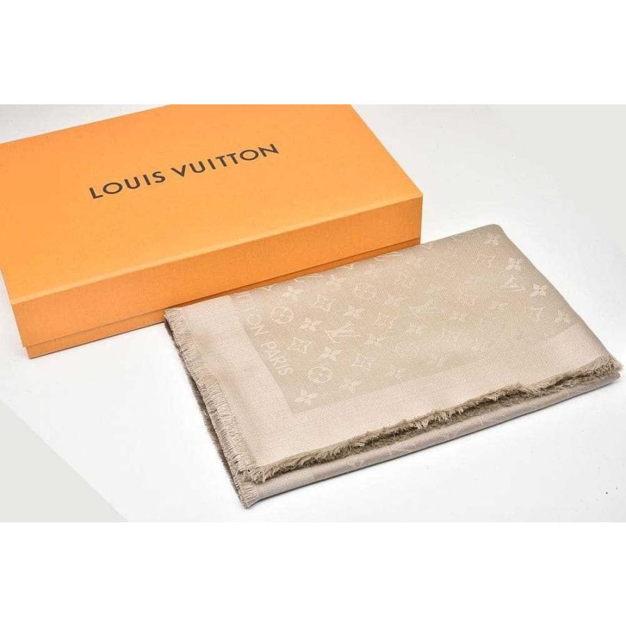 LOUIS VUITTON ルイヴィトン モノグラム ストール　美品 LOUIS VUITTON より モノグラムストール が入荷しましたので紹介