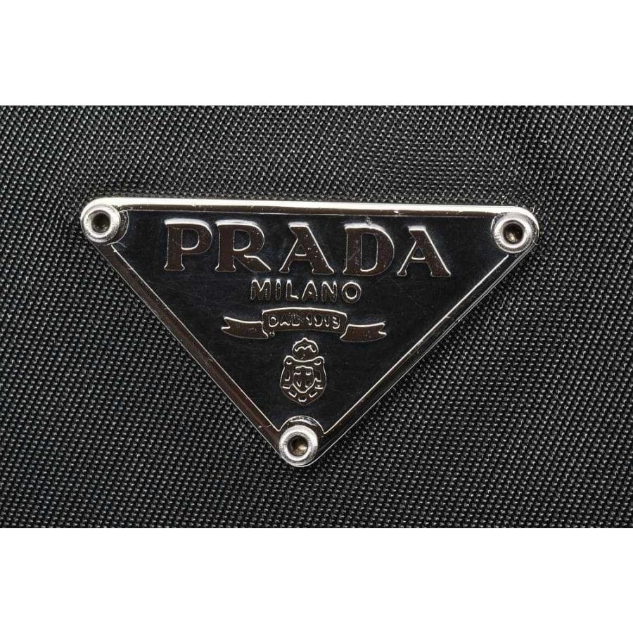 PRADA（プラダ） トライアングルロゴ ナイロン ハンドバッグ NERO