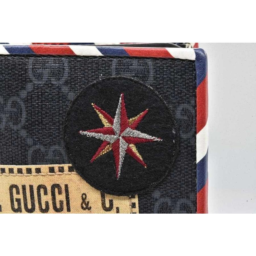 GUCCI（グッチ） クーリエ GGスプリーム ロングウォレット 二つ折り 長 