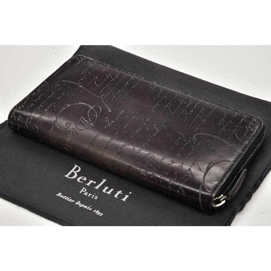 Berluti（ベルルッティ） イタウバ スクリットレザー ロングジップ