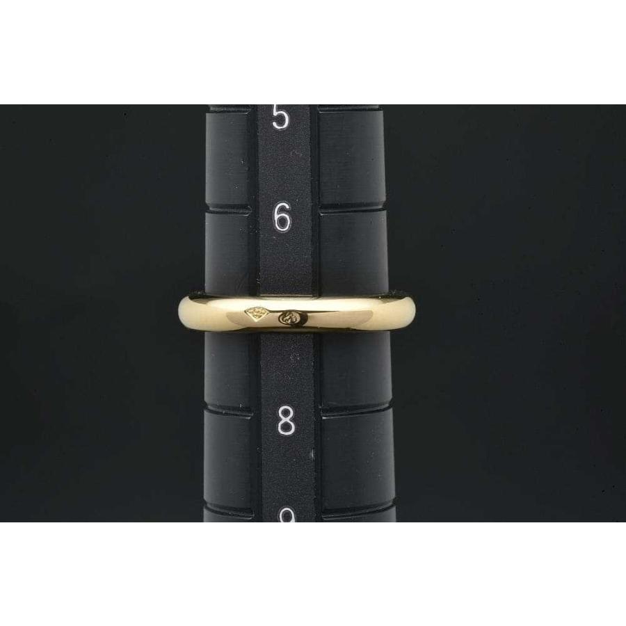 ショーメ 750YG フィデリテ 1Pダイヤ リング CHAUMET（ショーメ） 美品 750YG フィデリテ 1Pダイヤ リング リング
