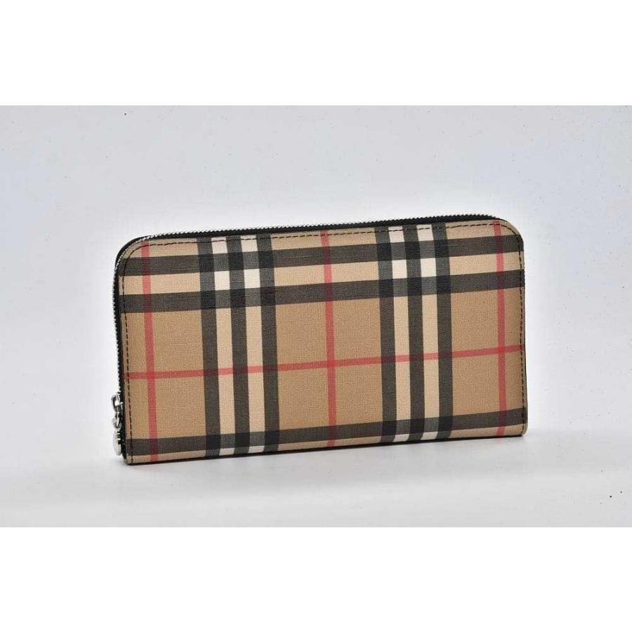 BURBERRYラウンドファスナー長財布 BURBERRY バーバリー ラウンドファスナー長財布 チェック ロゴ