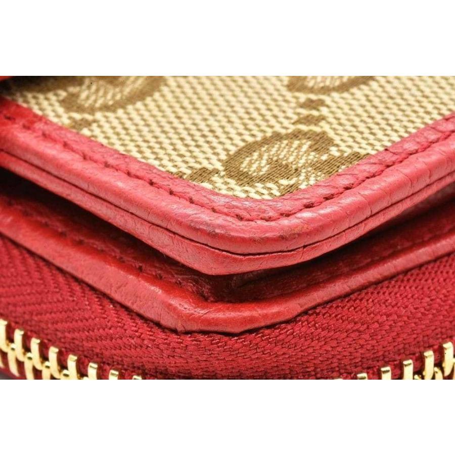 GUCCI（グッチ） GGキャンバス コンパクトウォレット 二つ折り財布