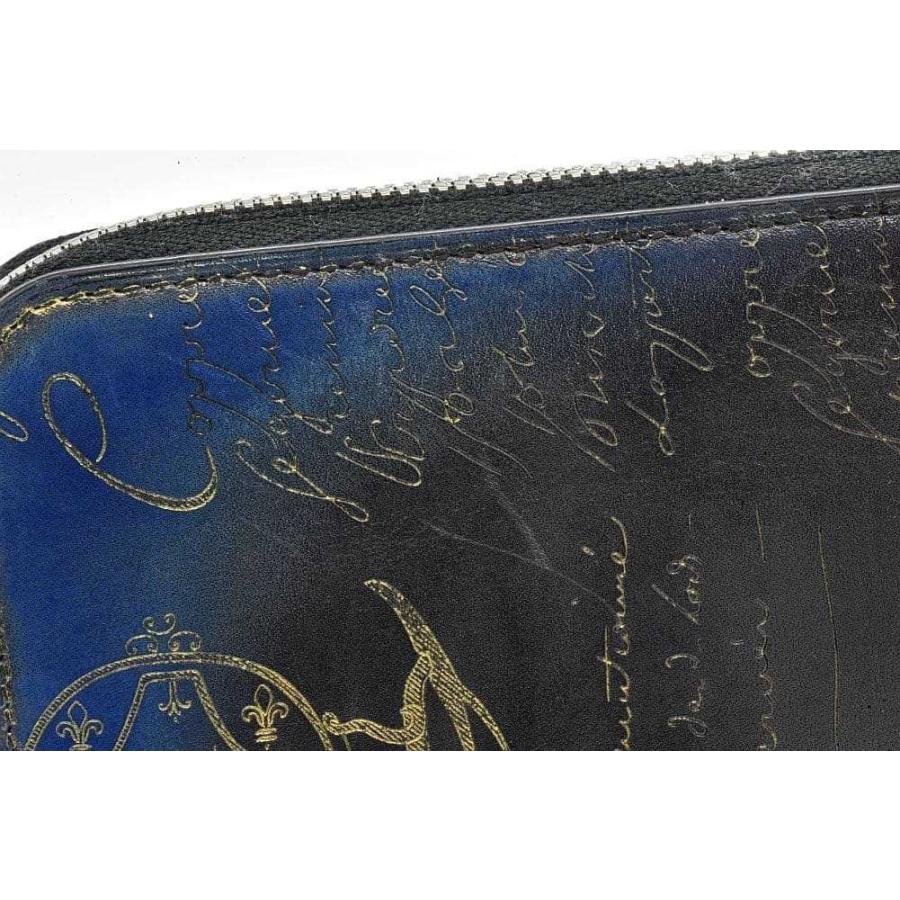 BERLUTI イタウバ ネオ ロングジップウォレット ネイビー Berluti（ベルルッティ） 【新品未使用】ベルルッティ カリグラフィ