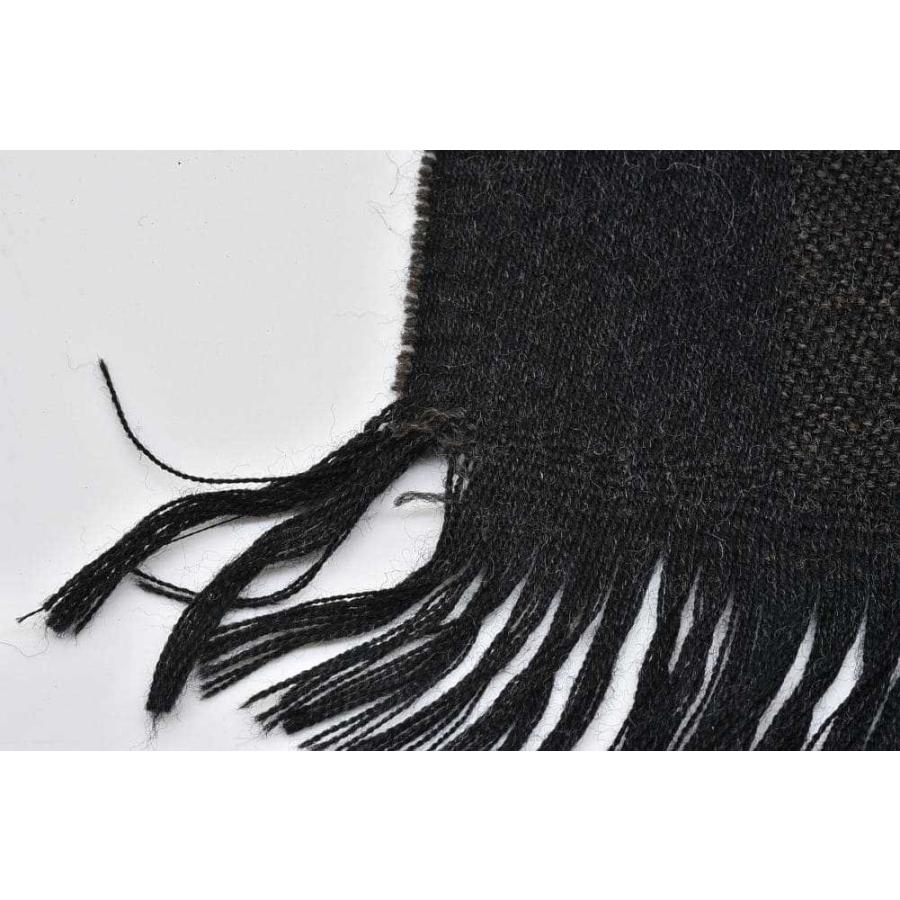 LOEWE（ロエベ） アナグラム マフラー ストール ウール チェック柄