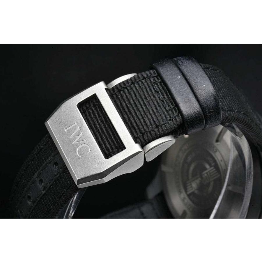 IWC シャフハウゼン IW389101 パイロットウォッチ クロノグラフ トップガン メンズ セラミック オートマ 69380 黒文字盤 | パイロット・ウォッチ | 05
