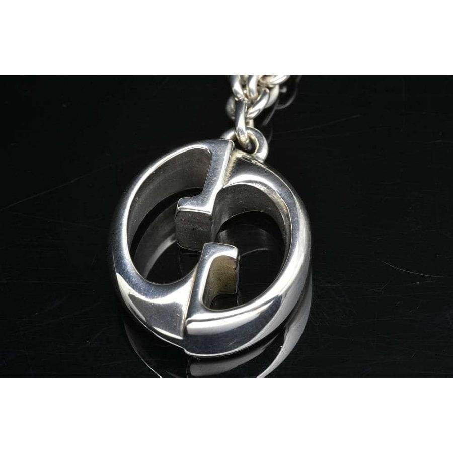 GUCCI（グッチ） GGモチーフ ペンダント チェーンネックレス SV925