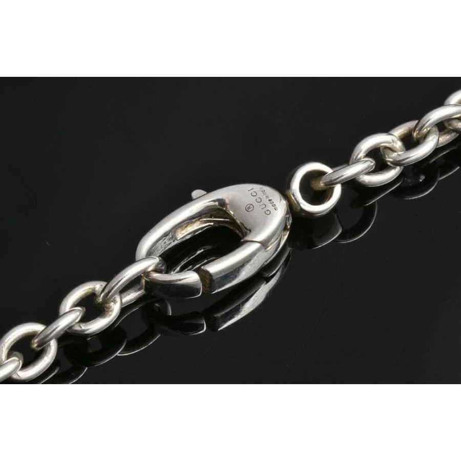 GUCCI（グッチ） GGモチーフ ペンダント チェーンネックレス SV925