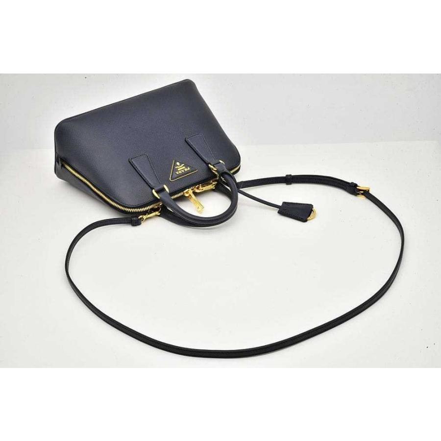 H*a様 最終お値下げ！PRADA サフィアーノ　プロムナード　ネイビー 最終値下げPRADA【希少】マネークリップサフィアーノ