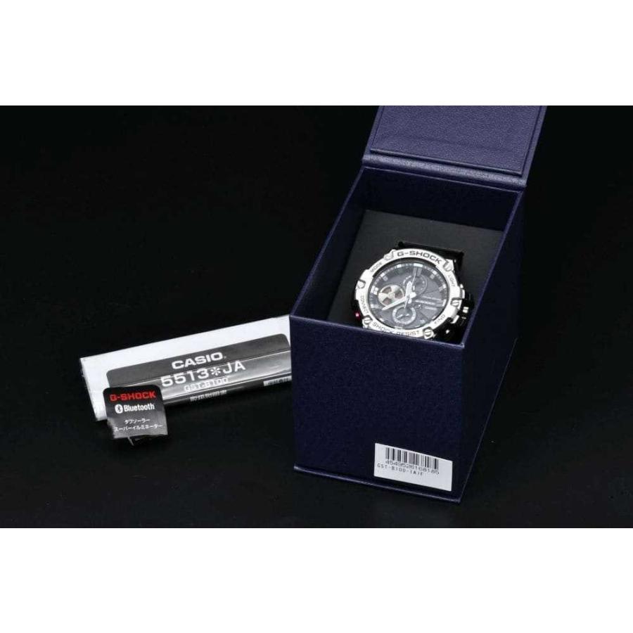 G-STEEL カシオ GST-B100-1AJF Gショック Gスチール メンズ SS/ラバー