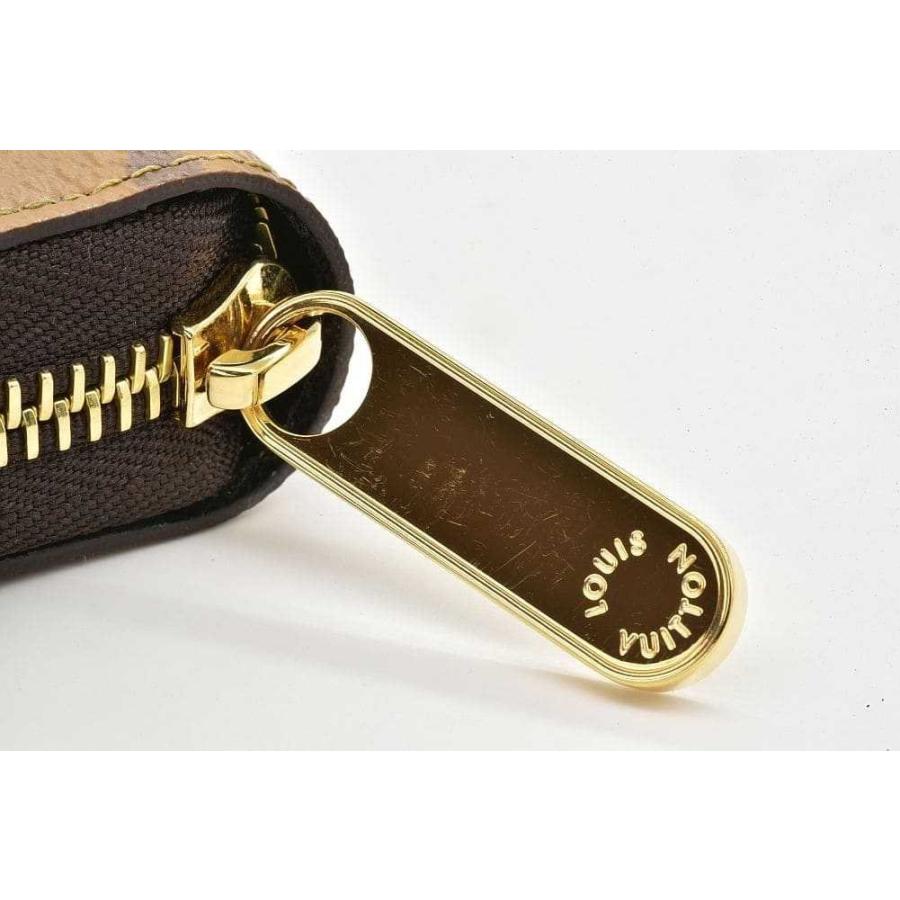 ルイヴィトン LOUIS VUITTON 長財布 モノグラムリバース ジッピーウォレット ラウンドファスナー M82444 ライトブラウン LOUIS VUITTON（ルイ・ヴィトン） ヴィトン モノグラム リバース