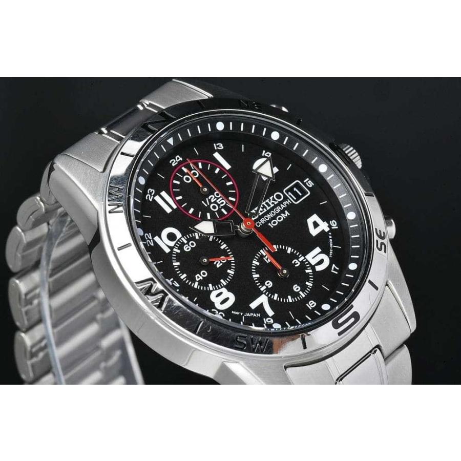 SEIKO（セイコー） SND375P1 ミリタリー クロノグラフ メンズ SS 