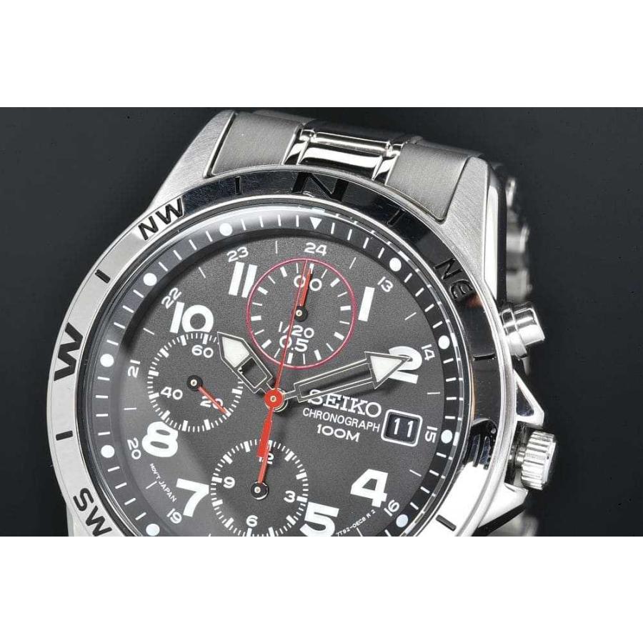 SEIKO（セイコー） SND375P1 ミリタリー クロノグラフ メンズ SS 