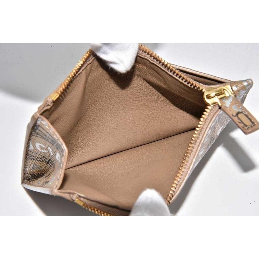 バレンシアガ BBモノグラム ロング コイン&カードホルダー 小銭入 コインケース カードケース ベージュ 640535