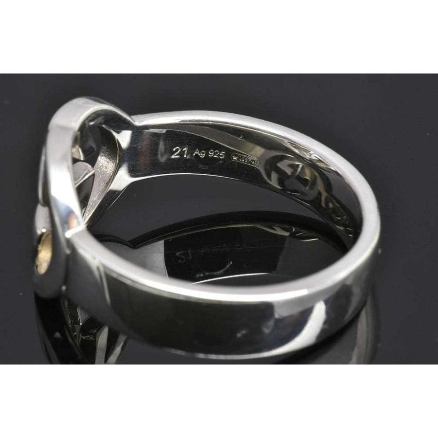 GUCCI グッチ シルバーリング　Ag925 19 GUCCI（グッチ） リング メンズジュエリー 19号 シルバー925 アンガー