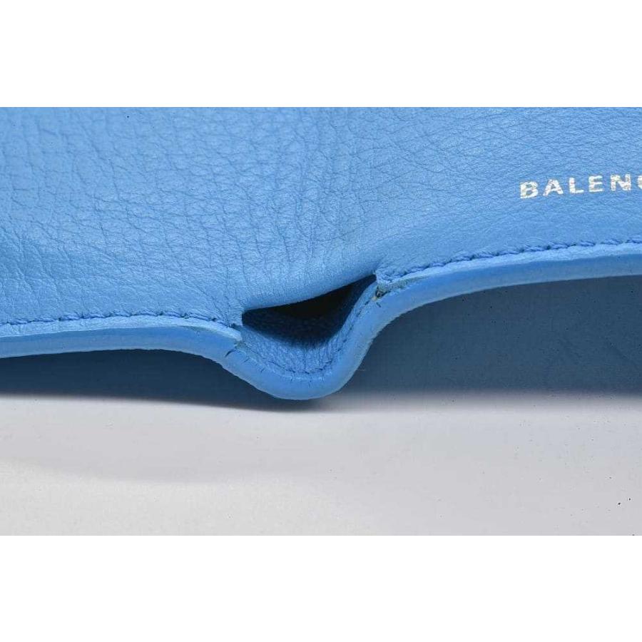 PAPIER（BALENCIAGA） バレンシアガ ペーパー ミニ ウォレット Wホック