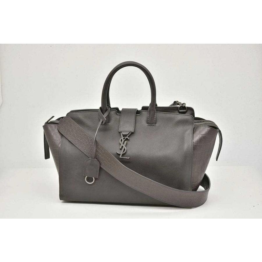 SAINT LAURENT サンローラン ダウンタウン カバス ハンドバッグ 2WAY