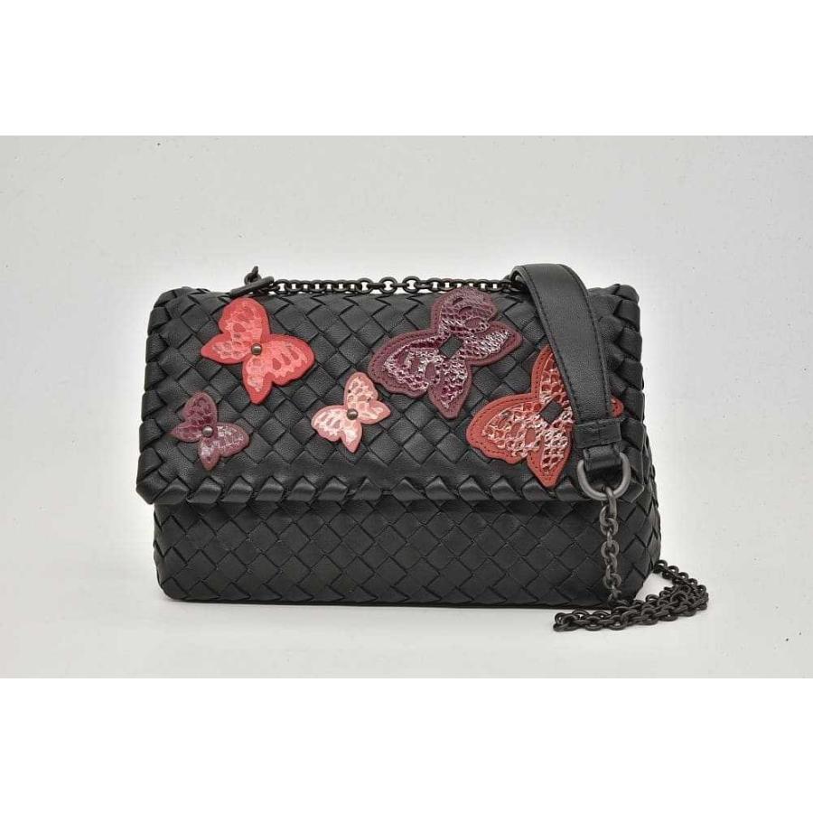 ボッテガヴェネタ ミニチェーンショルダーバッグ バタフライチャーム BOTTEGA VENETA（ボッテガ・ヴェネタ） ベビー オリンピア チェーン