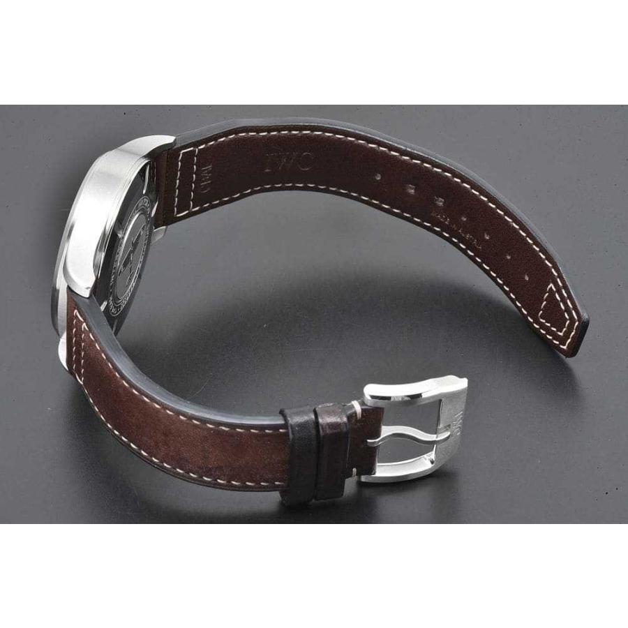 IWC シャフハウゼン IW326803 パイロットウォッチ  スピットファイア メンズ SS/革 オートマ 32110 黒文字盤【正規品】 | パイロット・ウォッチ | 04