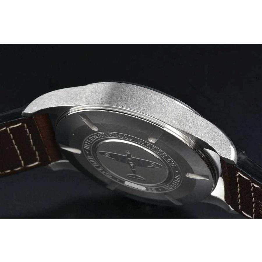 IWC シャフハウゼン IW326803 パイロットウォッチ  スピットファイア メンズ SS/革 オートマ 32110 黒文字盤【正規品】 | パイロット・ウォッチ | 06