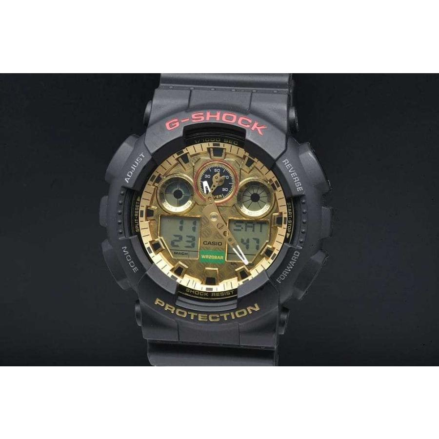 G-SHOCK 5081 ブラック/ゴールド デジタル腕時計招き猫