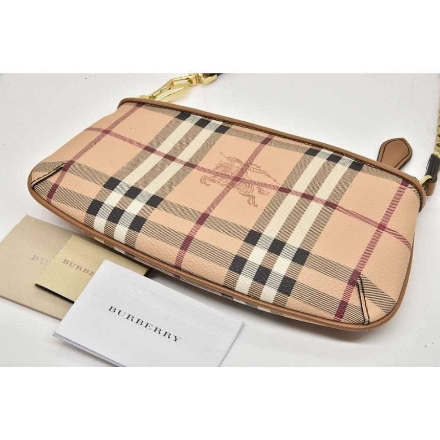BURBERRY（バーバリー） チェック アクセサリーポーチ ハンドバッグ