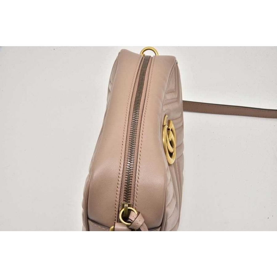 GUCCI グッチ GGマーモント ミニ チェーンショルダーバッグ ベージュ Amazon | [グッチ] ショルダーバッグ レディース GGマーモント