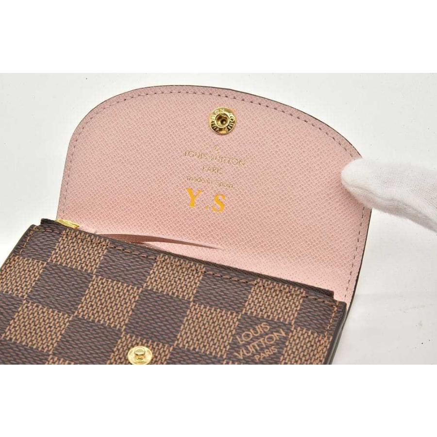 LOUIS VUITTON（ルイ・ヴィトン） ヴィトン ダミエ ポルトモネ ロザリ