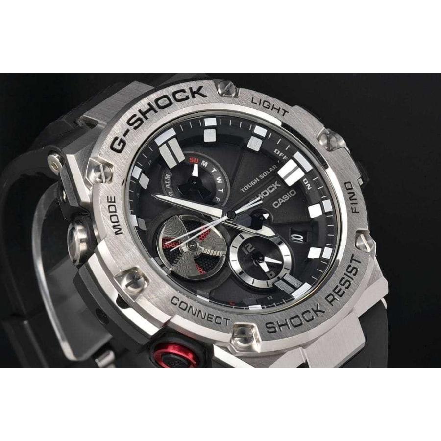 G-STEEL カシオ GST-B100 Gショック Gスチール メンズ SS/ラバー タフ