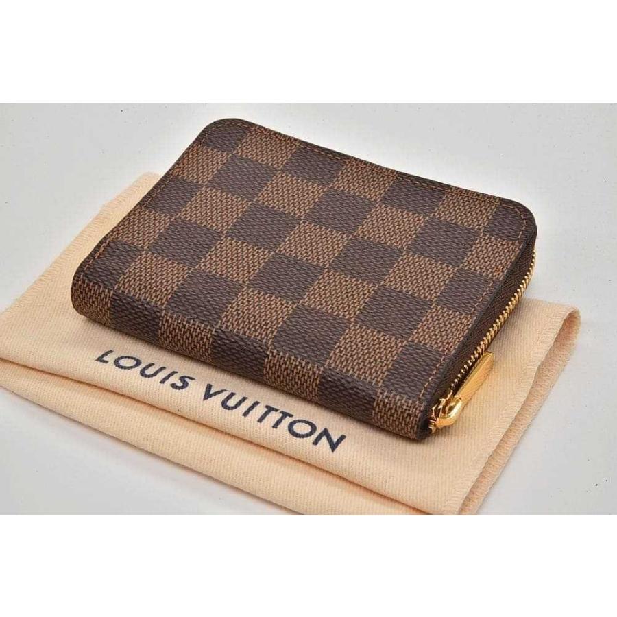 LOUIS VUITTON ヴィトン ダミエ ジッピーコインパース ラウンド